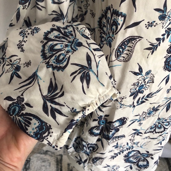 Beachlunchlounge lightweight floral long sleeve size S runs large - Picture 4 of 7